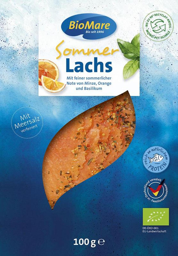 Produktfoto zu Sommerlachs 100g BioMare