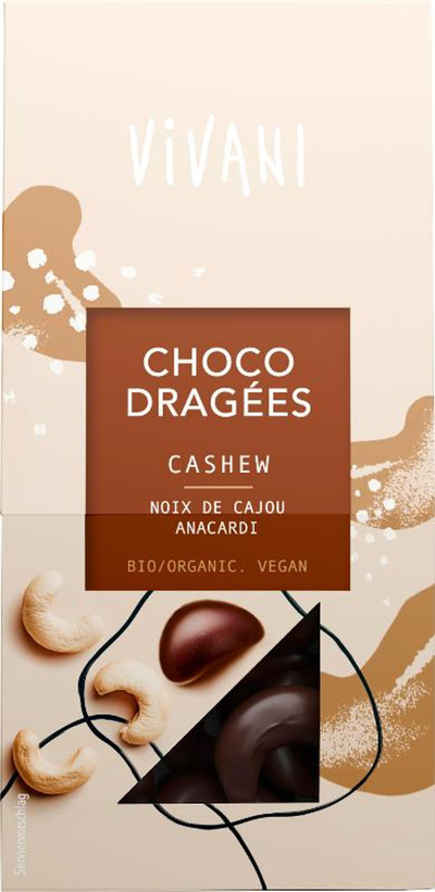 Produktfoto zu Dragées Cashew 75g Vivani