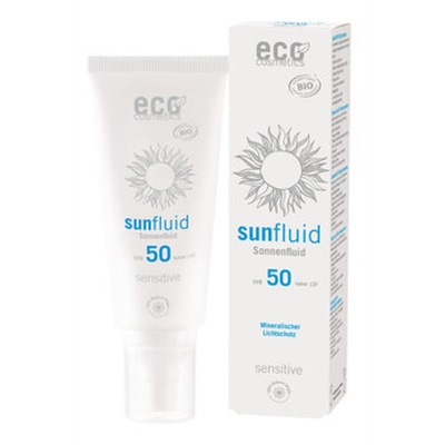Produktfoto zu Sonnenspray LSF 50 sensitiv 100ml eco cosmetics