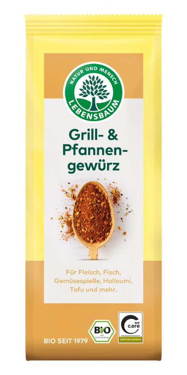 Produktfoto zu Grill- und Pfannengewürz 50g Lebensbaum