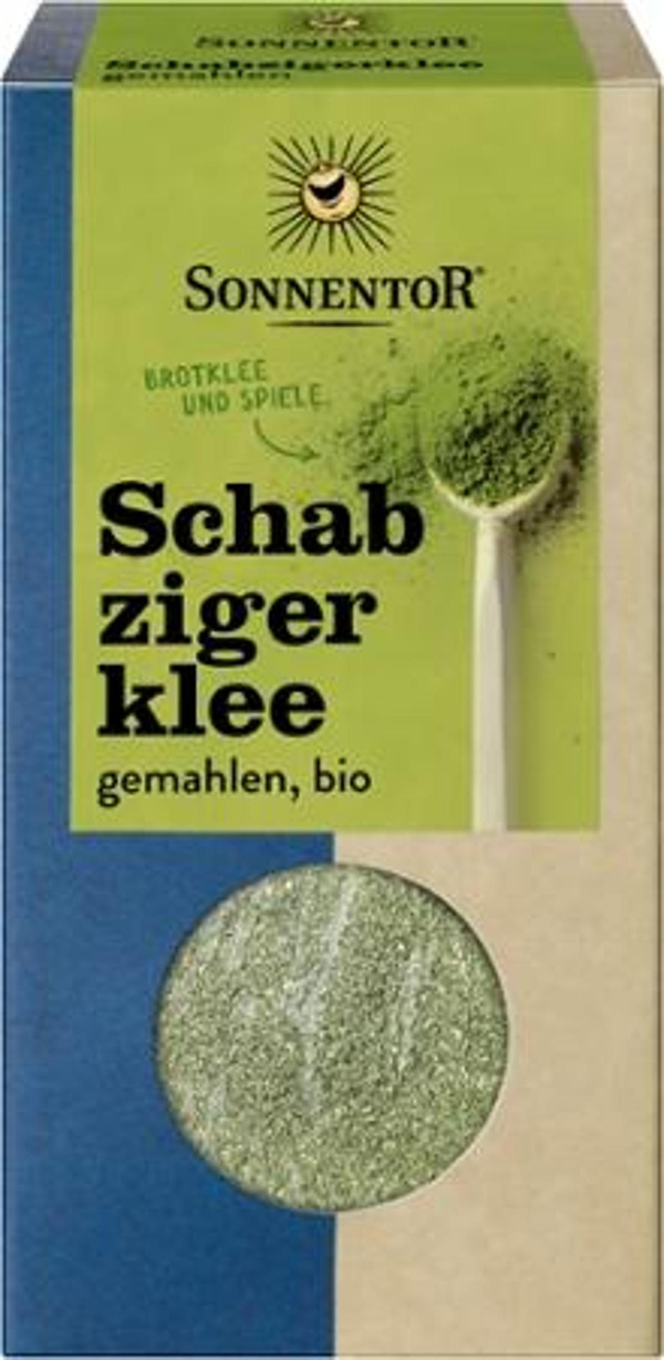Produktfoto zu Schabzigerklee gemahlen 40g Sonnentor
