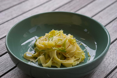 Produktfoto zu Rezept der Woche "Spitzkohl Pasta"