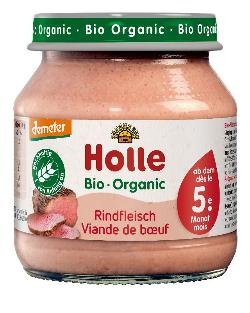 Produktfoto zu VPE Babykost Rindfleisch pur 6x125g Holle