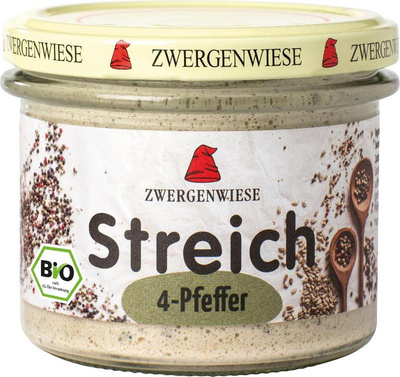 Produktfoto zu Streich "4-Pfeffer" 180g Zwergenwiese