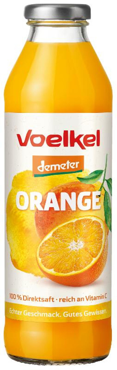 Produktfoto zu Orangensaft 0,5l Voelkel