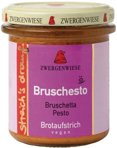 Produktfoto zu Brotaufstrich streich's drauf "Bruschesto" 160g  Zwergenwiese
