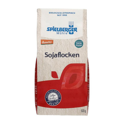 Produktfoto zu VPE Sojaflocken 6x500g Spielberger