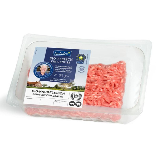 Produktfoto zu Hackfleisch gemischt ca. 400g bioladen