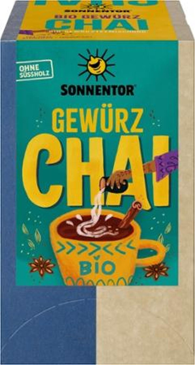 Produktfoto zu Gewürz Chai 18 TB Sonnentor