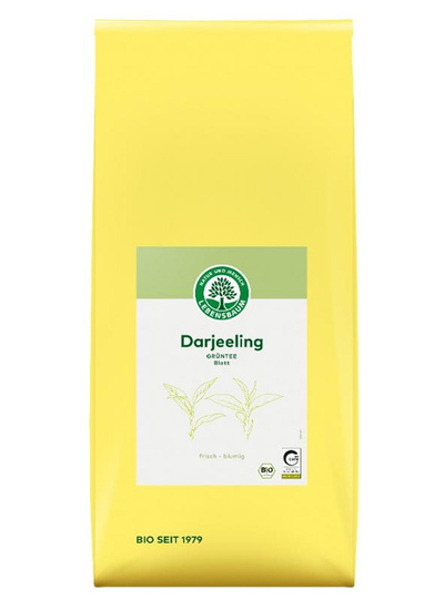 Produktfoto zu Grüntee Darjeeling  1kg lose Lebensbaum