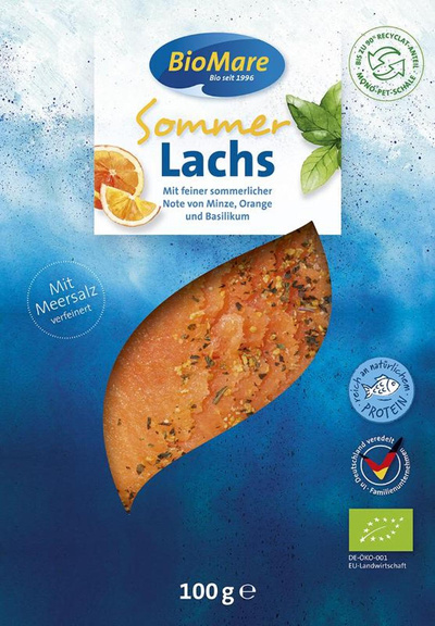 Produktfoto zu Sommerlachs 100g BioMare