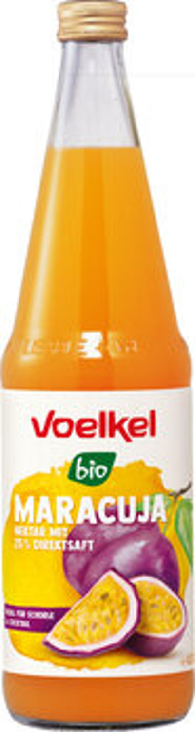 Produktfoto zu Maracuja Nektar 0,7l Voelkel