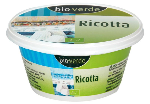 Produktfoto zu Ricotta Frischkäse 250g bio-verde