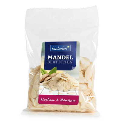 Produktfoto zu Mandelblättchen 100g bioladen