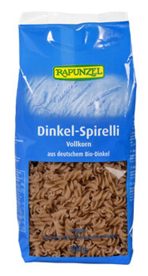 Produktfoto zu Dinkel-Spirelli Vollkorn 500g Rapunzel