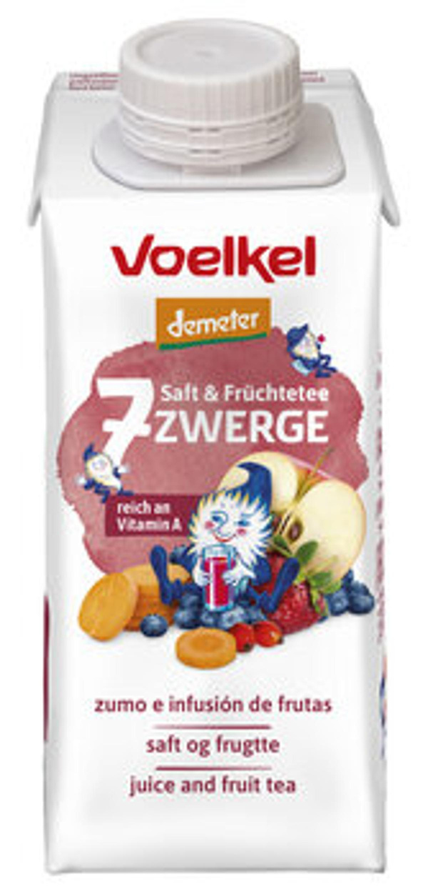 Produktfoto zu 7-Zwerge-Kindersaft Tetrapack 0,2 l Voelkel
