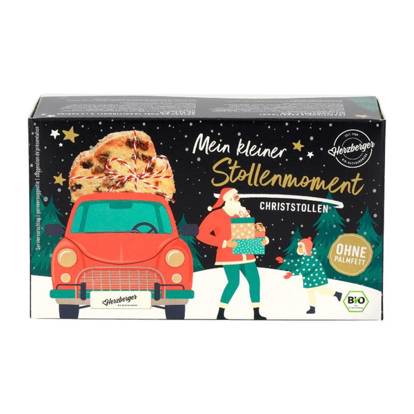 Produktfoto zu Mini Christstollen 250g Herzberger
