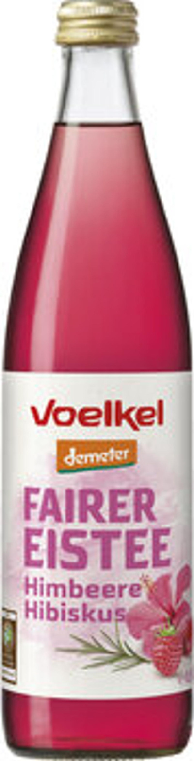 Produktfoto zu VPE Eistee mit Himbeere Hibiskus 10x0,5l Voelkel