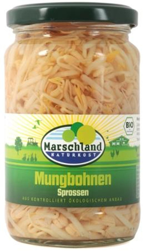 Produktfoto zu VPE Mungobohnensprossen 6x175g (Abtropfgewicht) Marschland