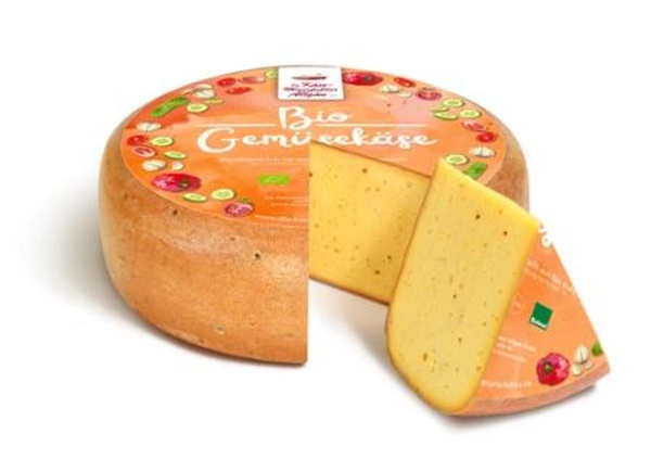 Produktfoto zu Gemüsekäse 50% Die Käsemanufaktur Allgäu
