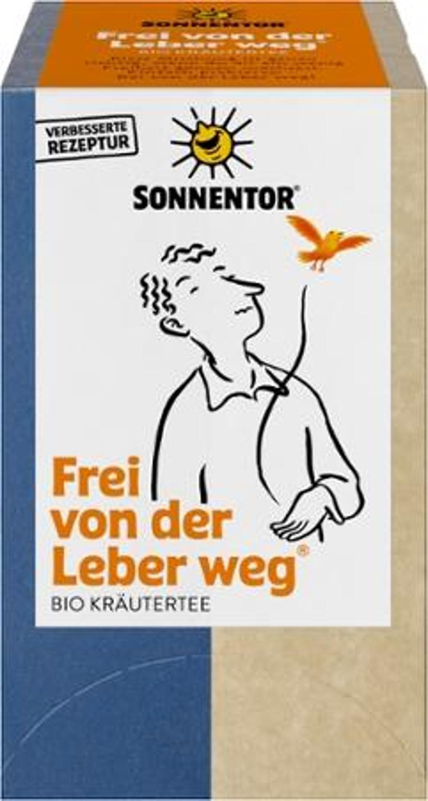 Produktfoto zu Frei von der Leber weg Tee Wieder gut! 6x 18x1,5g Sonnentor