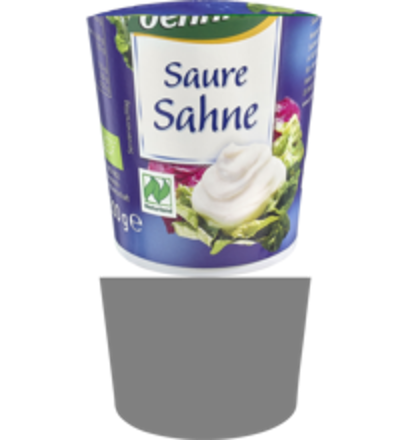 Produktfoto zu Saure Sahne 200ml dennree