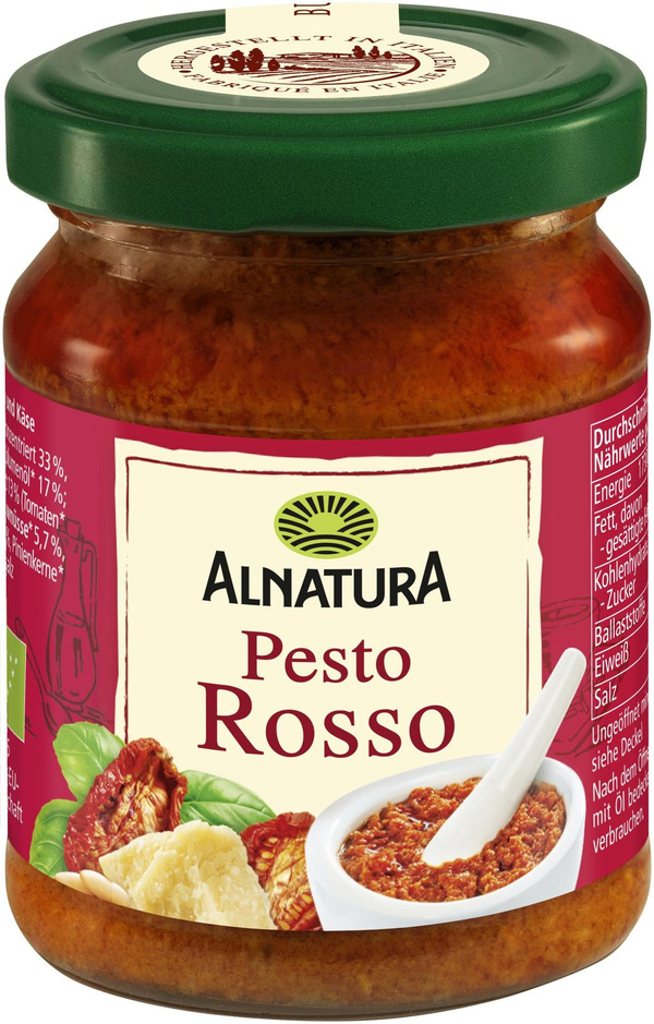 Produktfoto zu Pesto Rosso 120g Alnatura