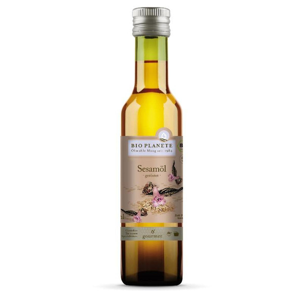 Produktfoto zu Sesamöl geröstet 250ml Bio Planète
