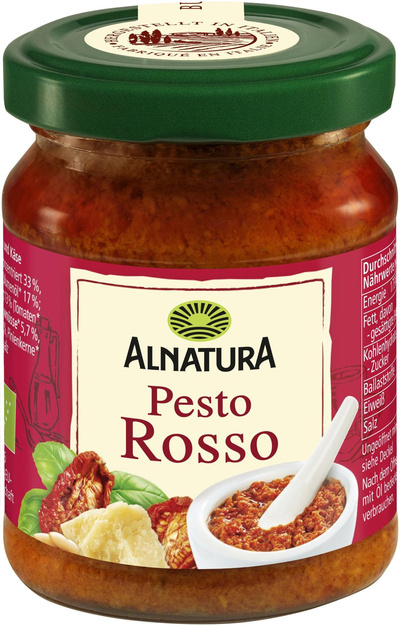 Produktfoto zu Pesto Rosso 120g Alnatura