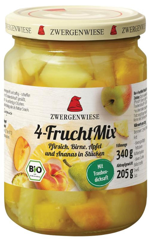 Produktfoto zu 4-Frucht Mix 340g ZWE