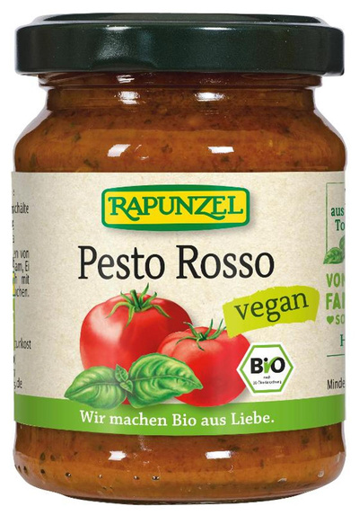 Produktfoto zu VPE Pesto rosso, vegan 6x130g Rapunzel