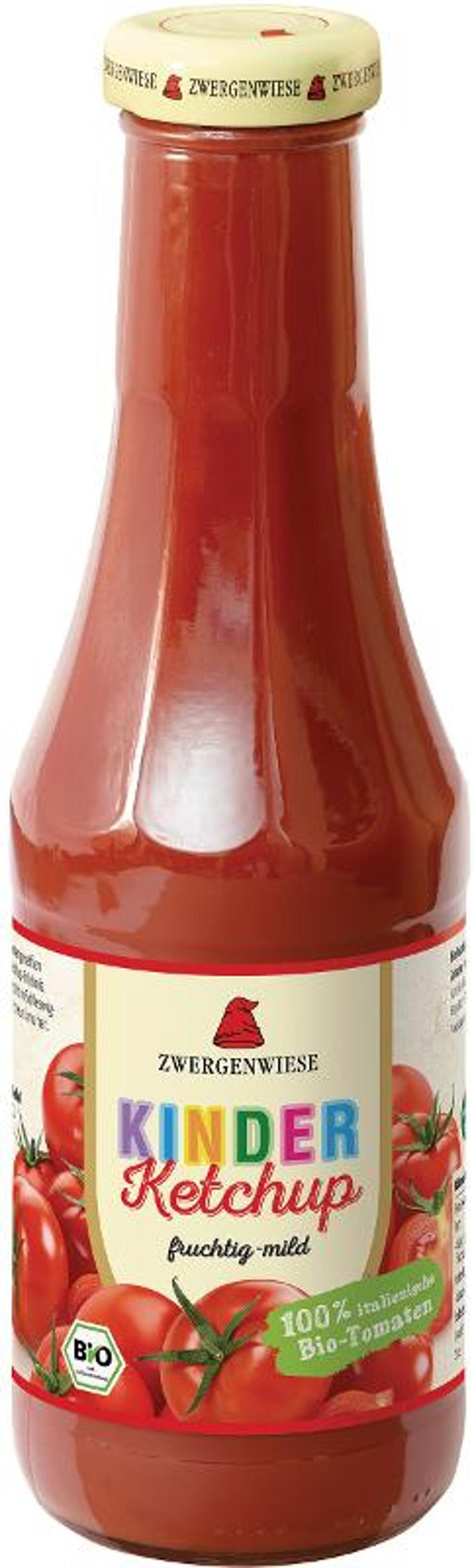 Produktfoto zu Kinder Ketchup 500 ml  Zwergenwiese
