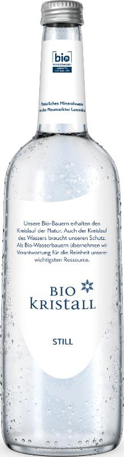 Produktfoto zu VPE Wasser still Bio Kristall  6x0,75L
