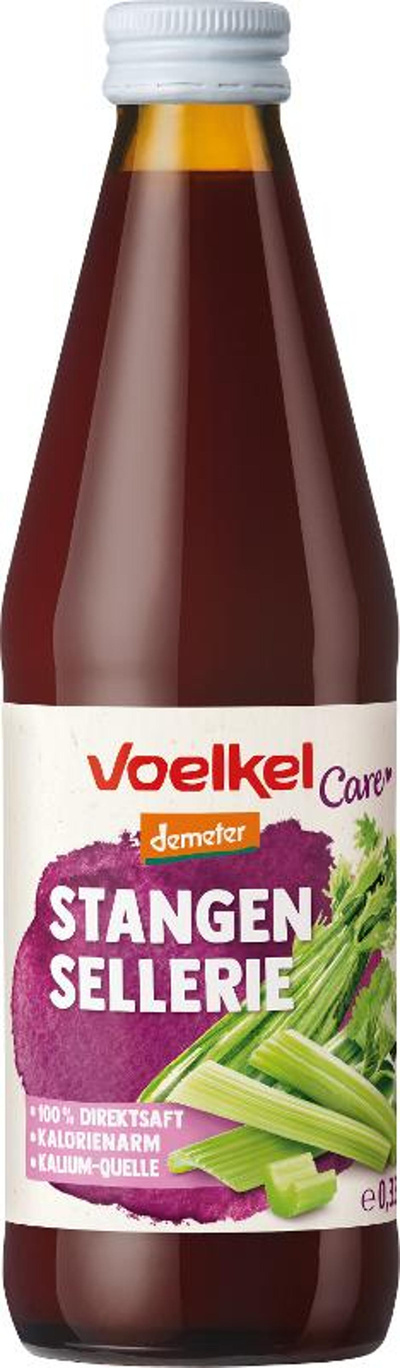 Produktfoto zu Stangensellerie Saft 0,33l Voelkel