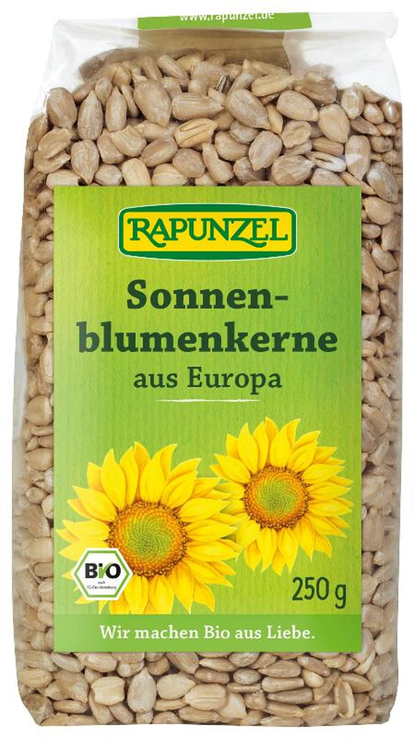 Produktfoto zu VPE Sonnenblumenkerne 8x250g Rapunzel