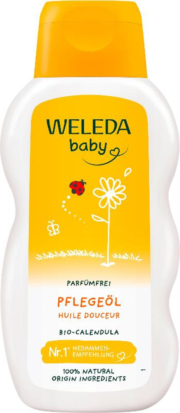 Produktfoto zu Calendula Pflegeöl unparfümiert 200ml Weleda