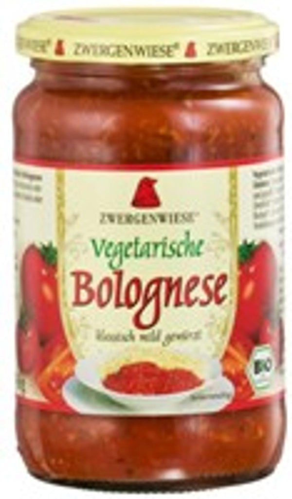 Produktfoto zu VPE Vegetarische Bolognese 6x350g  Zwergenwiese