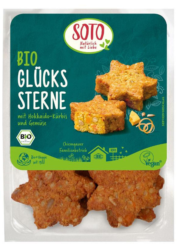 Produktfoto zu Glücks-Sterne (8 Stück) 250g SOTO
