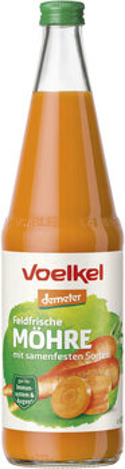 Produktfoto zu VPE Möhrensaft feldfr. 6x0,7 L Völkel