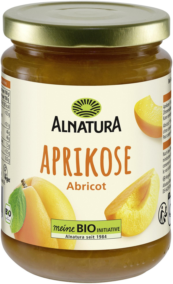 Produktfoto zu Fruchtaufstrich Aprikose 420g Alnatura