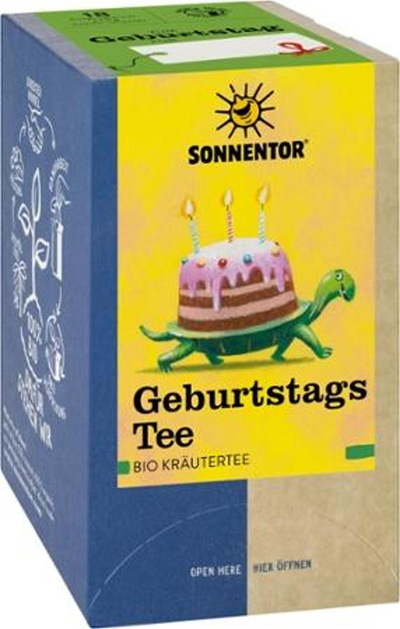 Produktfoto zu Kräutertee GeburtstagsTee 18x1,5g Sonnentor