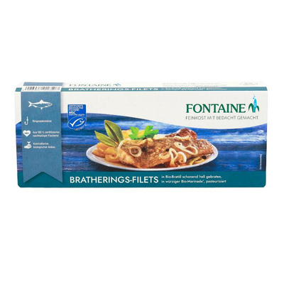 Produktfoto zu Bratherings-Filets in Marinade 325g Fontaine