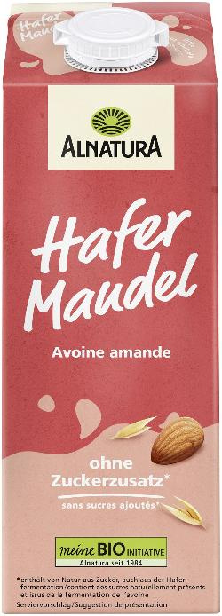 Produktfoto zu Hafer Mandel Drink natur 1l Alnatura