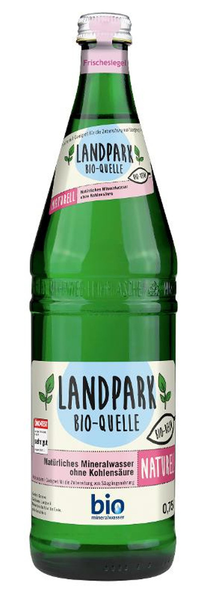 Produktfoto zu VPE Landpark Naturell 12x0,75l Landpark Bio Quelle