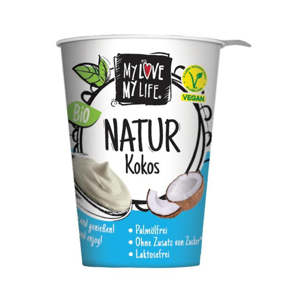 Produktfoto zu VPE Kokos Joghurt Natur ungesüßt 6x400g My Love - My Life