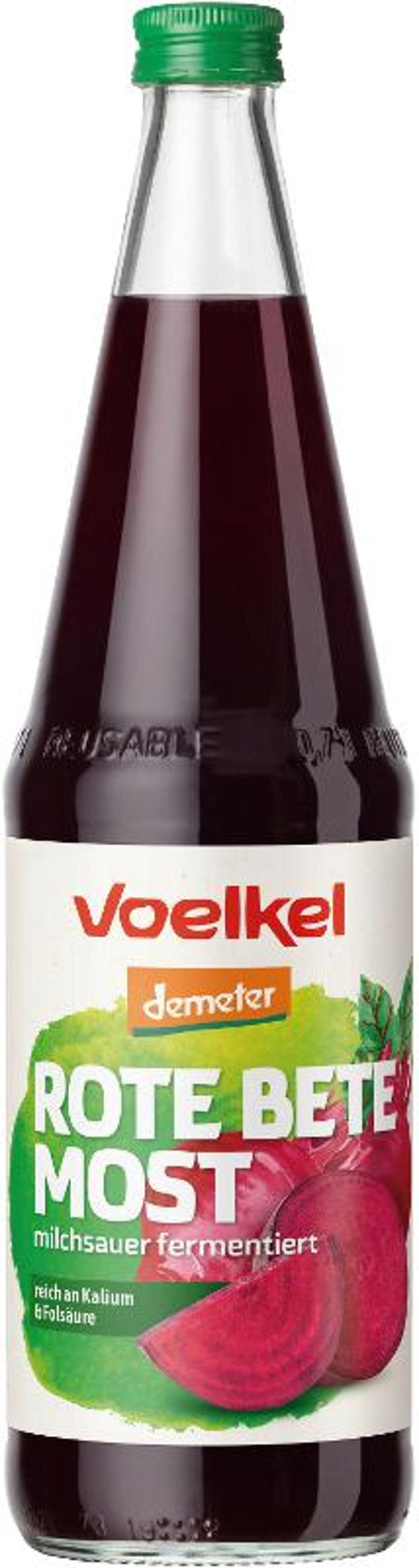 Produktfoto zu VPE Rote Bete Most milchsauer fermentiert 6x0,7 l Voelkel