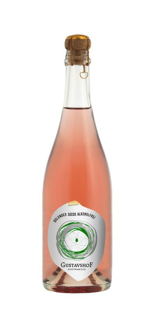 Produktfoto zu Holunder Secco alkoholfrei 0,75l Gustavshof