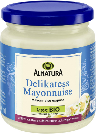 Produktfoto zu Delikatess Mayonnaise 250ml ALN