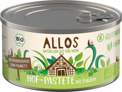 Produktfoto zu VPE Hof Pastete Kräuter 12x125g Allos