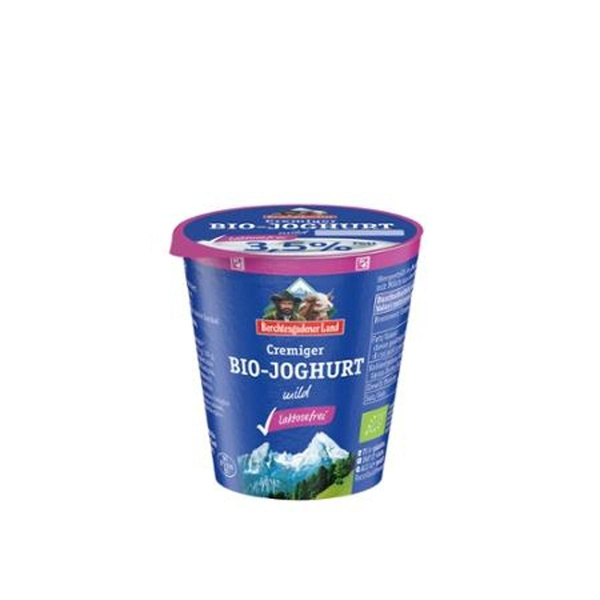Produktfoto zu Joghurt natur 3,5% laktosefrei 150g Berchtesgadener Land